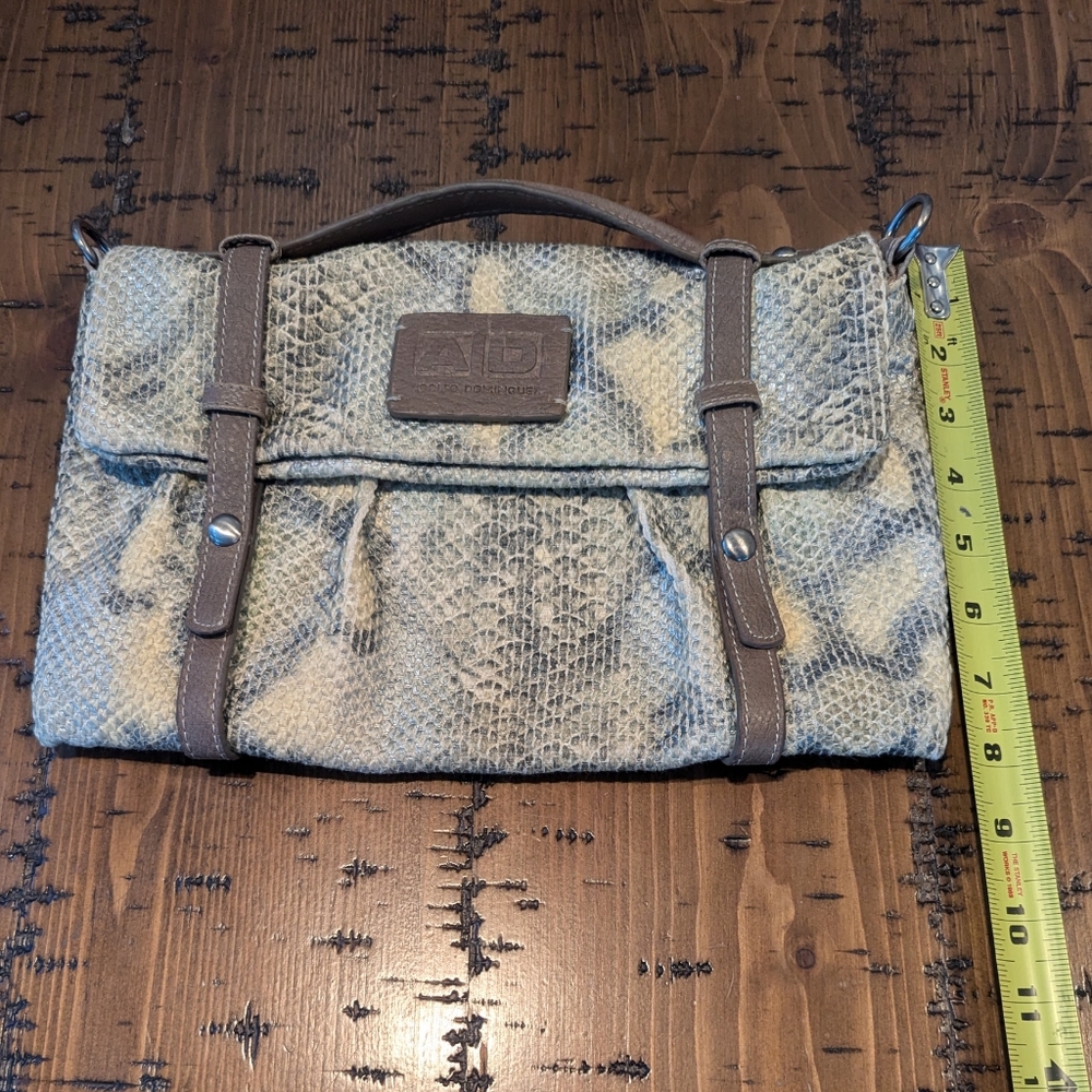 A.D.- Python/Snake Pattern Bag - image 7